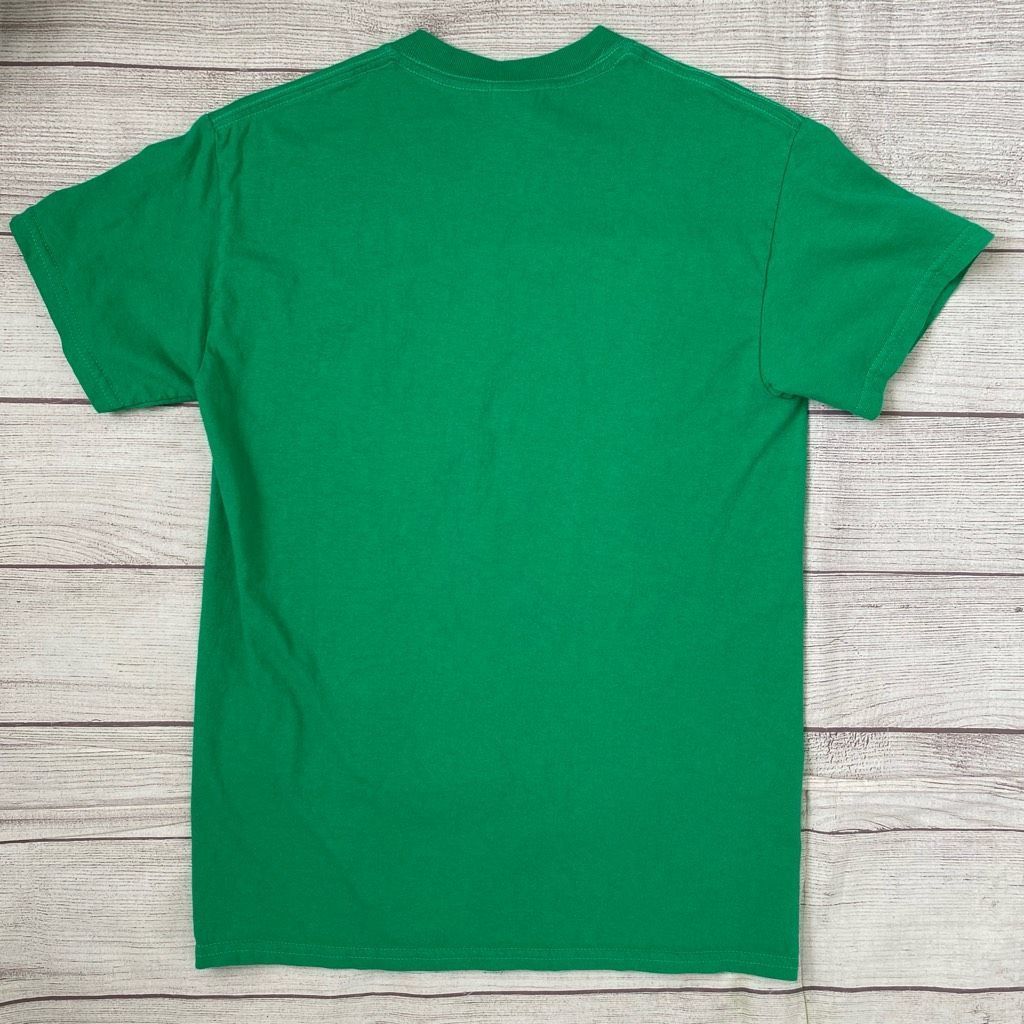 Gildan Gildan adult S 100% cotton green M&M Crewneck short sleeve t Size S / US 4 / IT 40 - 4 Thumbnail
