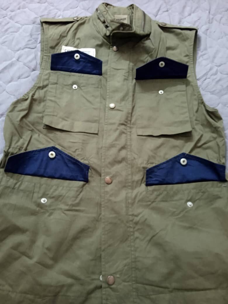 Japanese Brand Couples us n them Military Green Vest Size US L / EU 52-54 / 3 - 8 Thumbnail