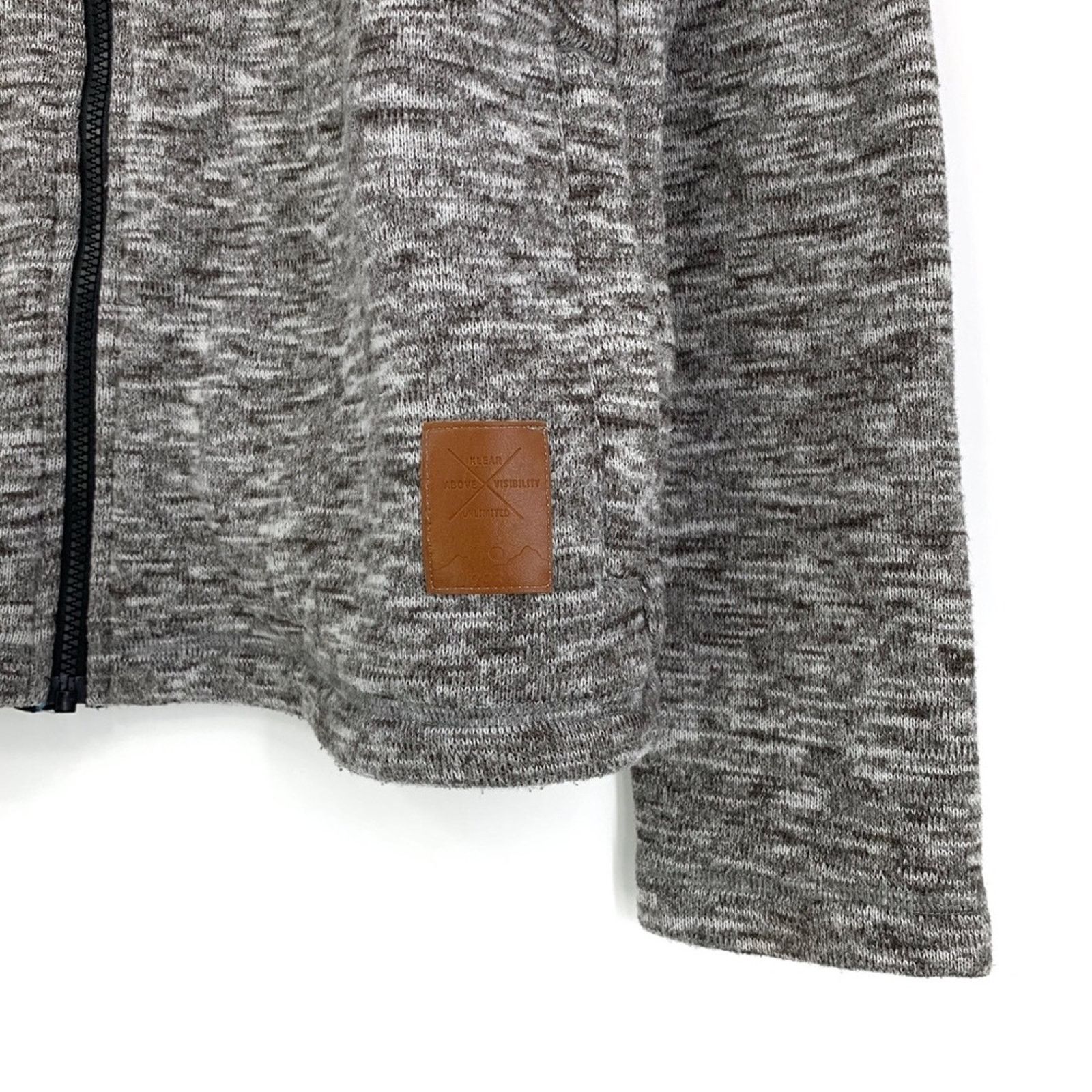 KAVU KAVU Full Zip Sweater Jacket Heather Grey M Size US M / EU 48-50 / 2 - 3 Thumbnail