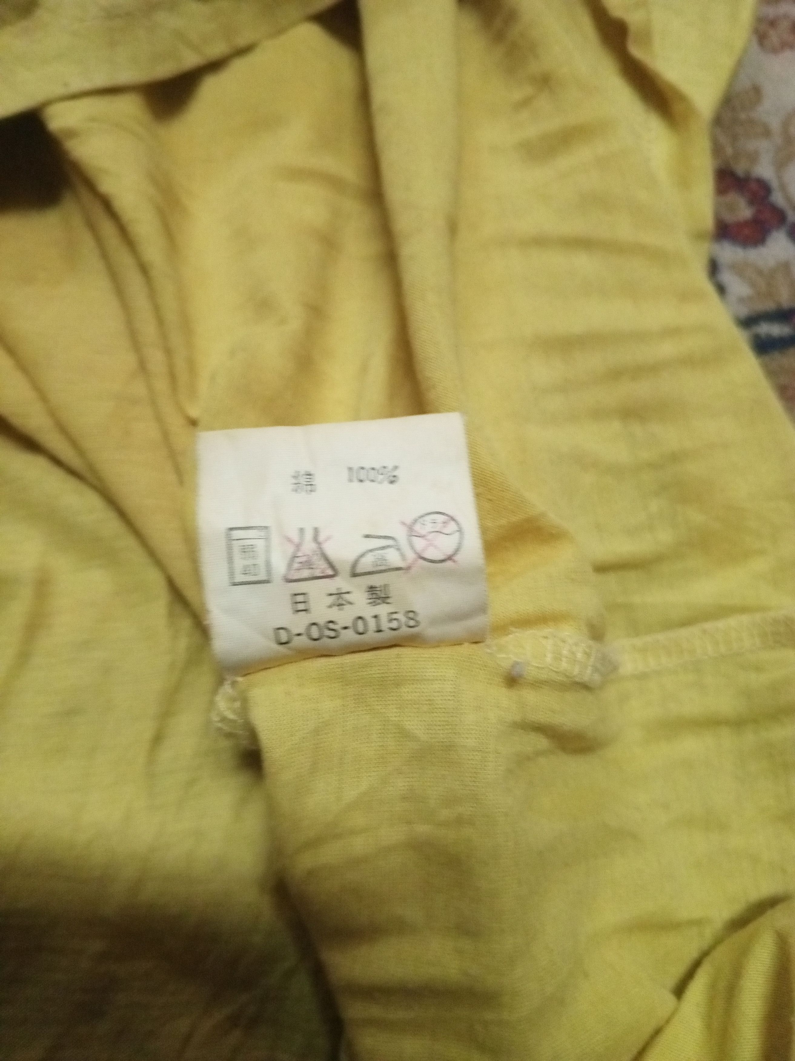 Massimo Osti Yellow c.p company by Massimo osti tshirt Size US L / EU 52-54 / 3 - 11 Thumbnail