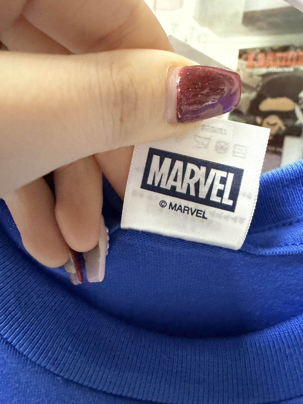 Supreme Supreme X Marvel ‘Spider Man’ Tee (Blue) Size US M / EU 48-50 / 2 - 6 Thumbnail