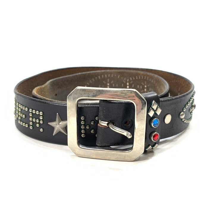Bape Bape Leather Belt Vintage RARE ! Size 32 - 1 Thumbnail