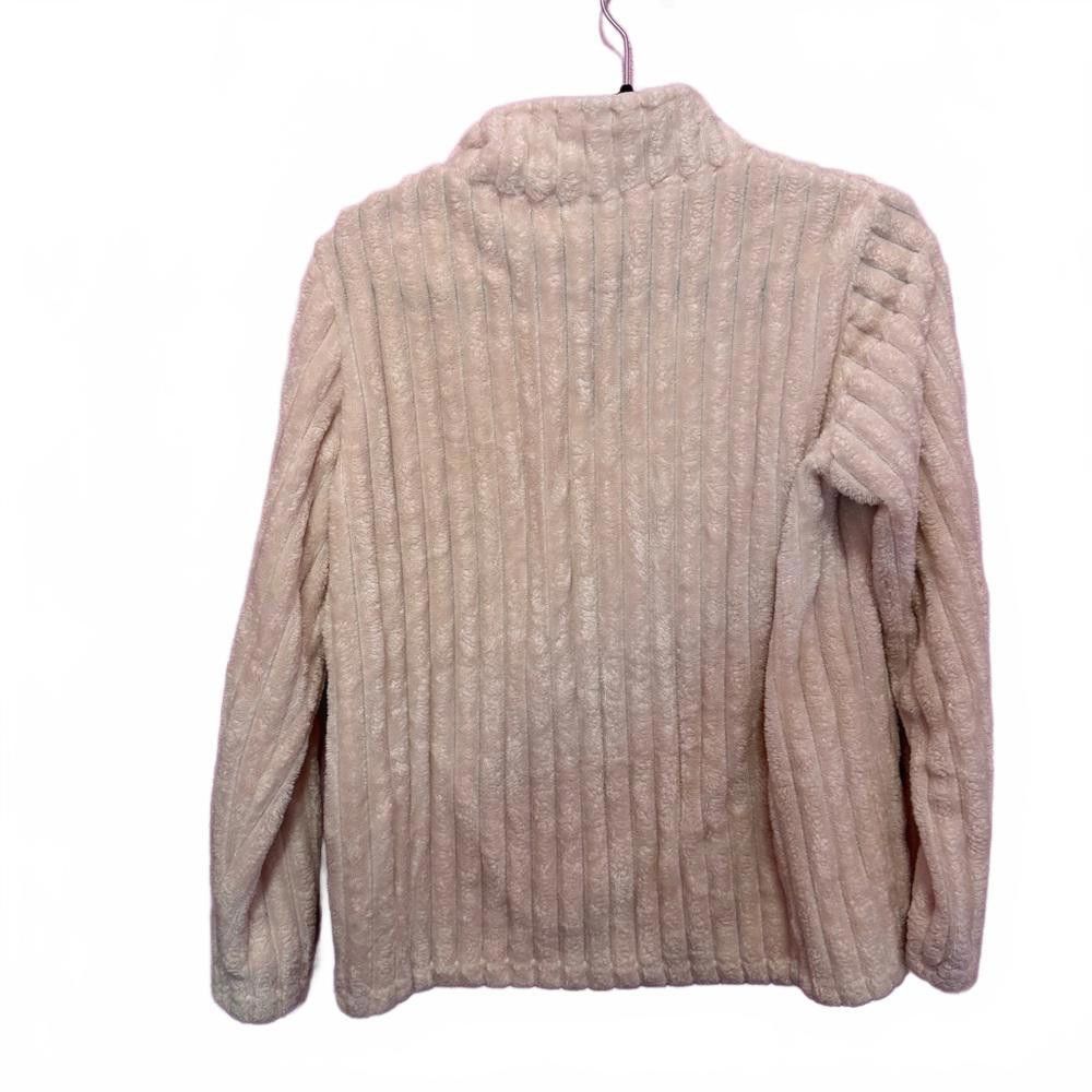 Designer Cozy Zip-Up Sweater - Soft Fleece Fabric Size S / US 4 / IT 40 - 2 Thumbnail