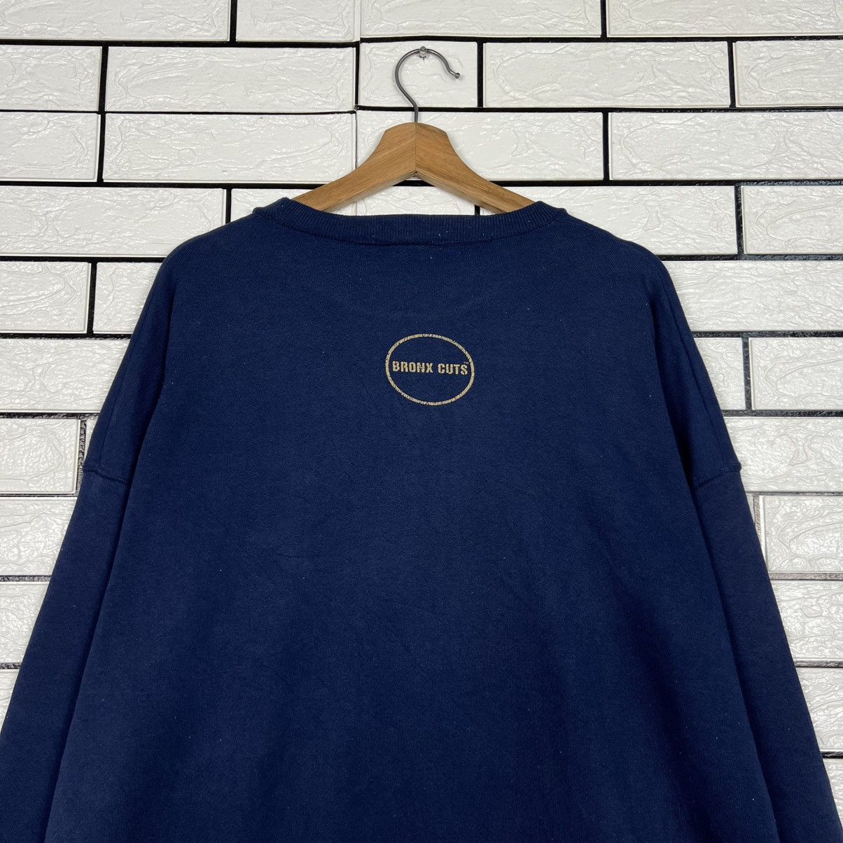 Vintage 90's BRONX CUTS Big Logo Sweatshirt Made in Usa #4069-C185 Size US XL / EU 56 / 4 - 12 Thumbnail