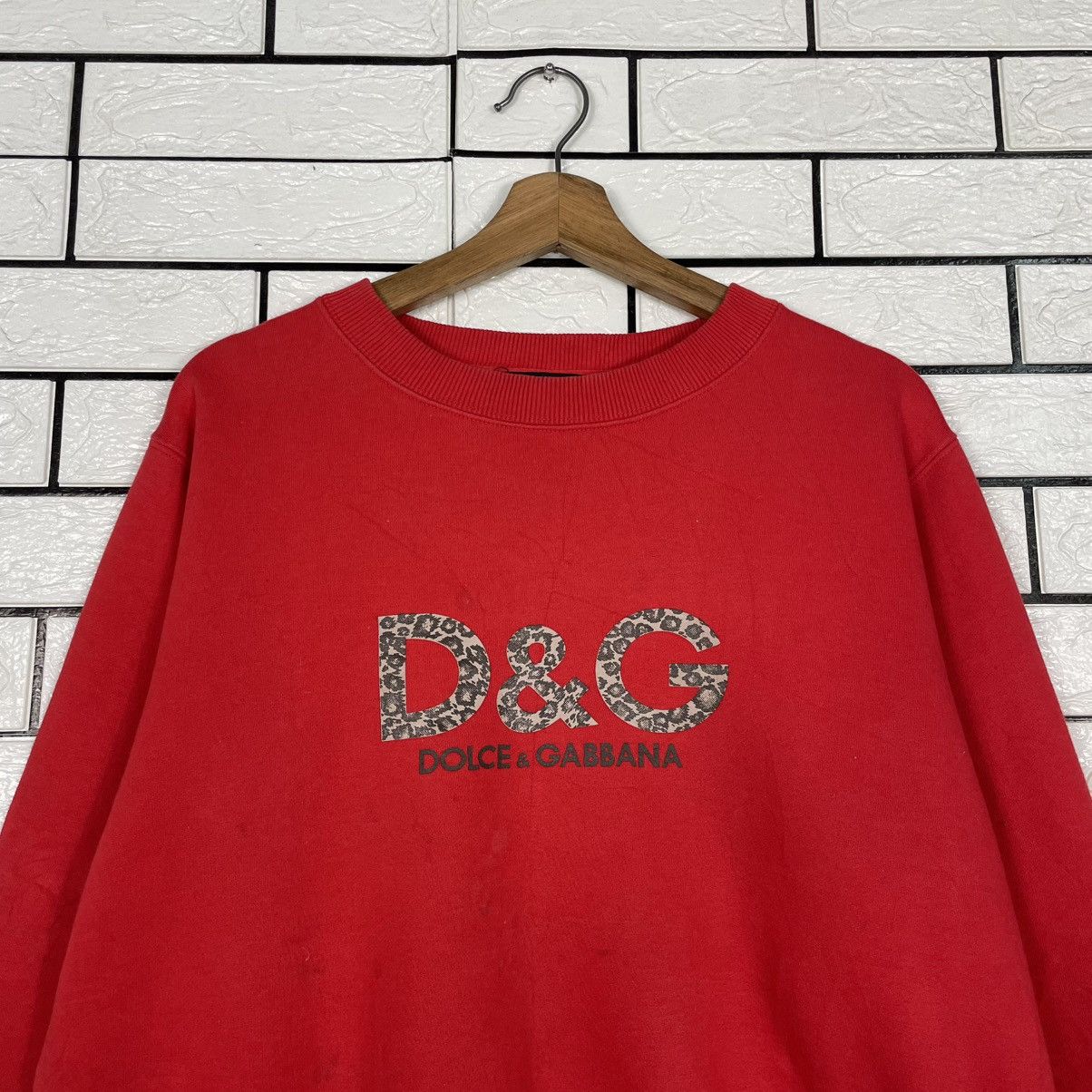 Dolce & Gabbana Dolce & Gabbana Big Logo Sweatshirt Size M / US 6-8 / IT 42-44 - 2 Thumbnail