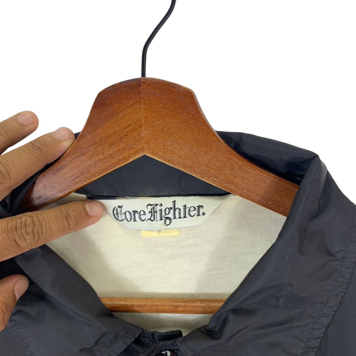 Vintage Vintage 90s Los Angeles Core Fighter Black Coach Jacket Size US M / EU 48-50 / 2 - 6 Thumbnail