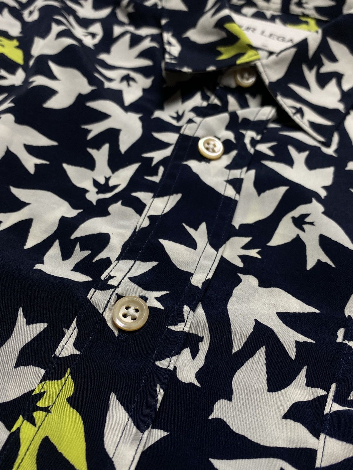 Our Legacy × Vintage Our Legacy longsleeve fullprint classic shirt „smile” SS13 Size US M / EU 48-50 / 2 - 7 Thumbnail