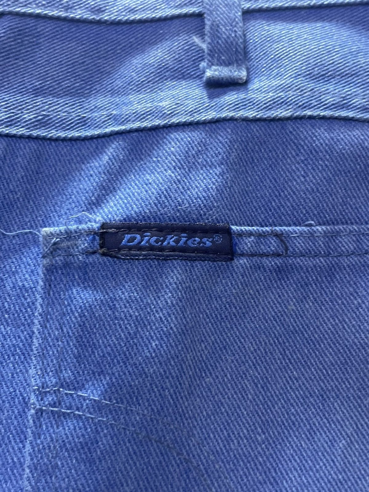 Dickies × Vintage Vintage 70s Dickies sta-prest flared men denim pants talon Size US 34 / EU 50 - 14 Thumbnail