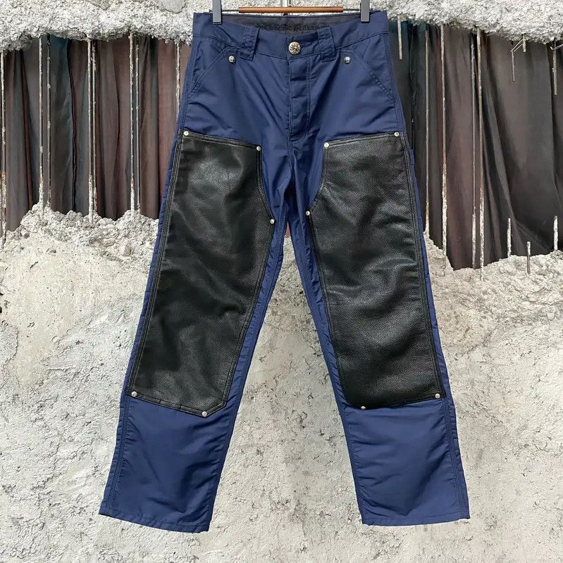 Chrome Hearts Casual Blue Pants for Men 0089