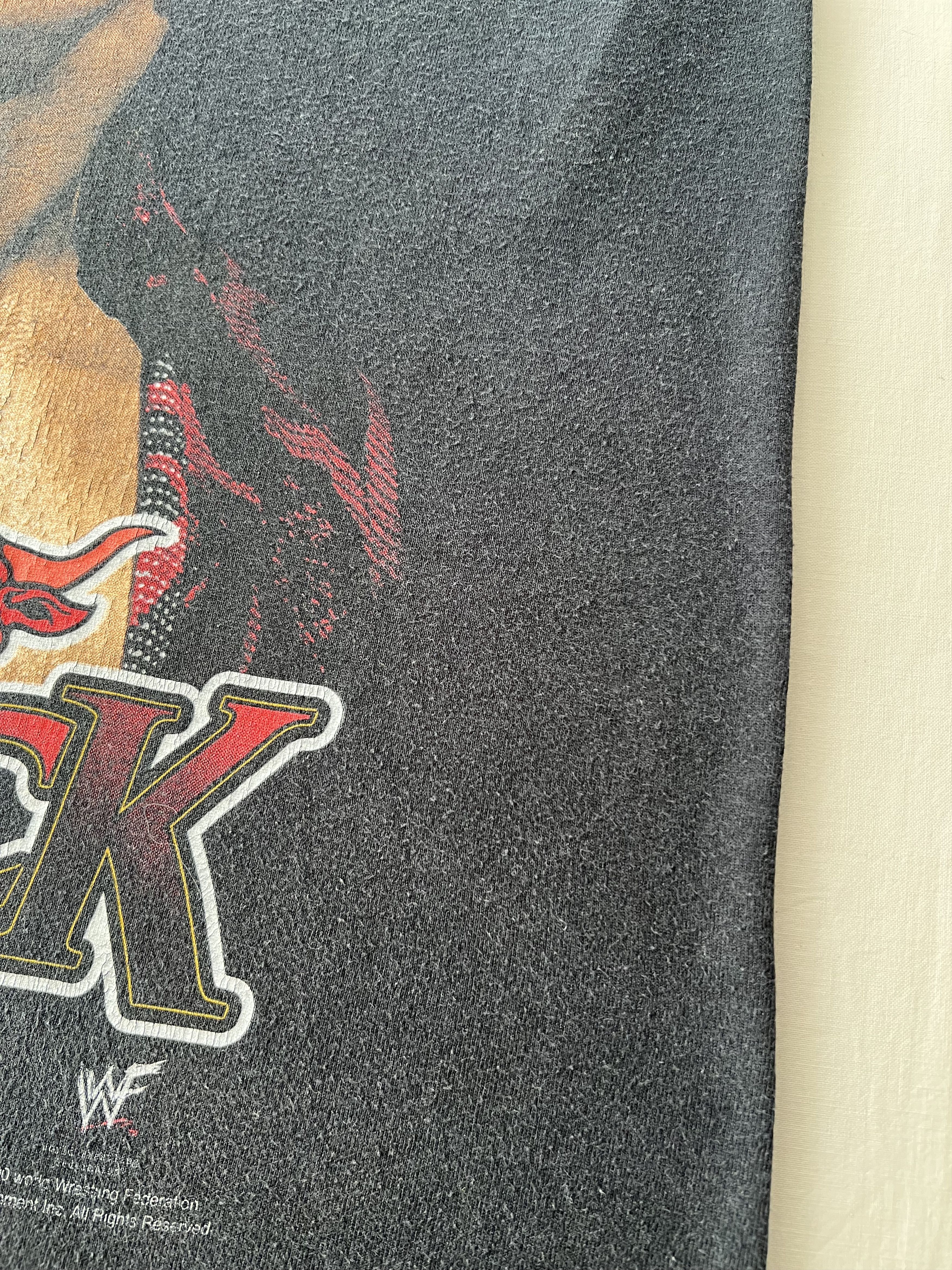 WWE Vintage 2000 The Rock Dwayne Johnson WWE Black T-shirt Size US S / EU 44-46 / 1 - 10 Thumbnail