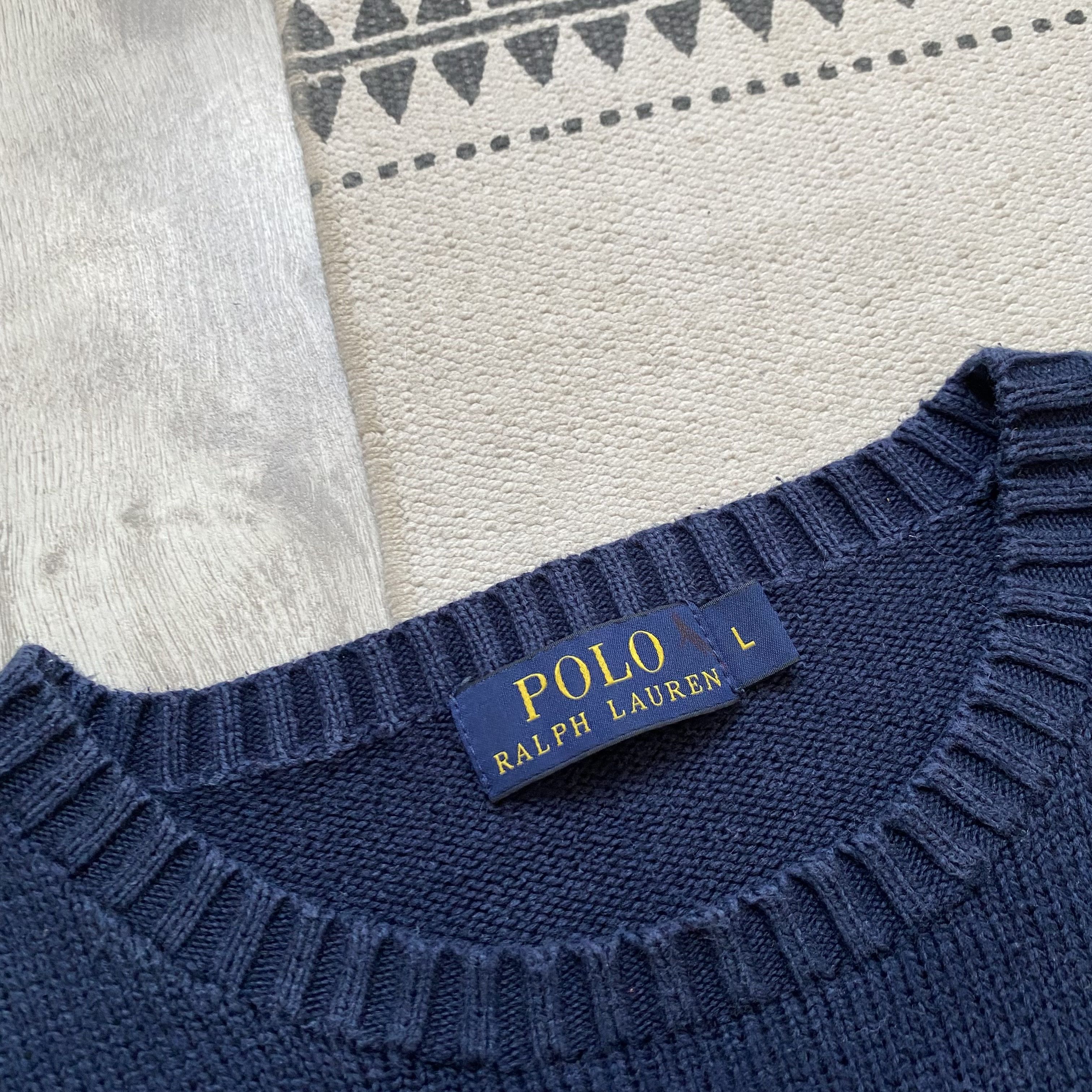 Polo Ralph Lauren Vintage Polo Ralph Lauren knit sweater Y2K crewneck Size US M / EU 48-50 / 2 - 4 Thumbnail