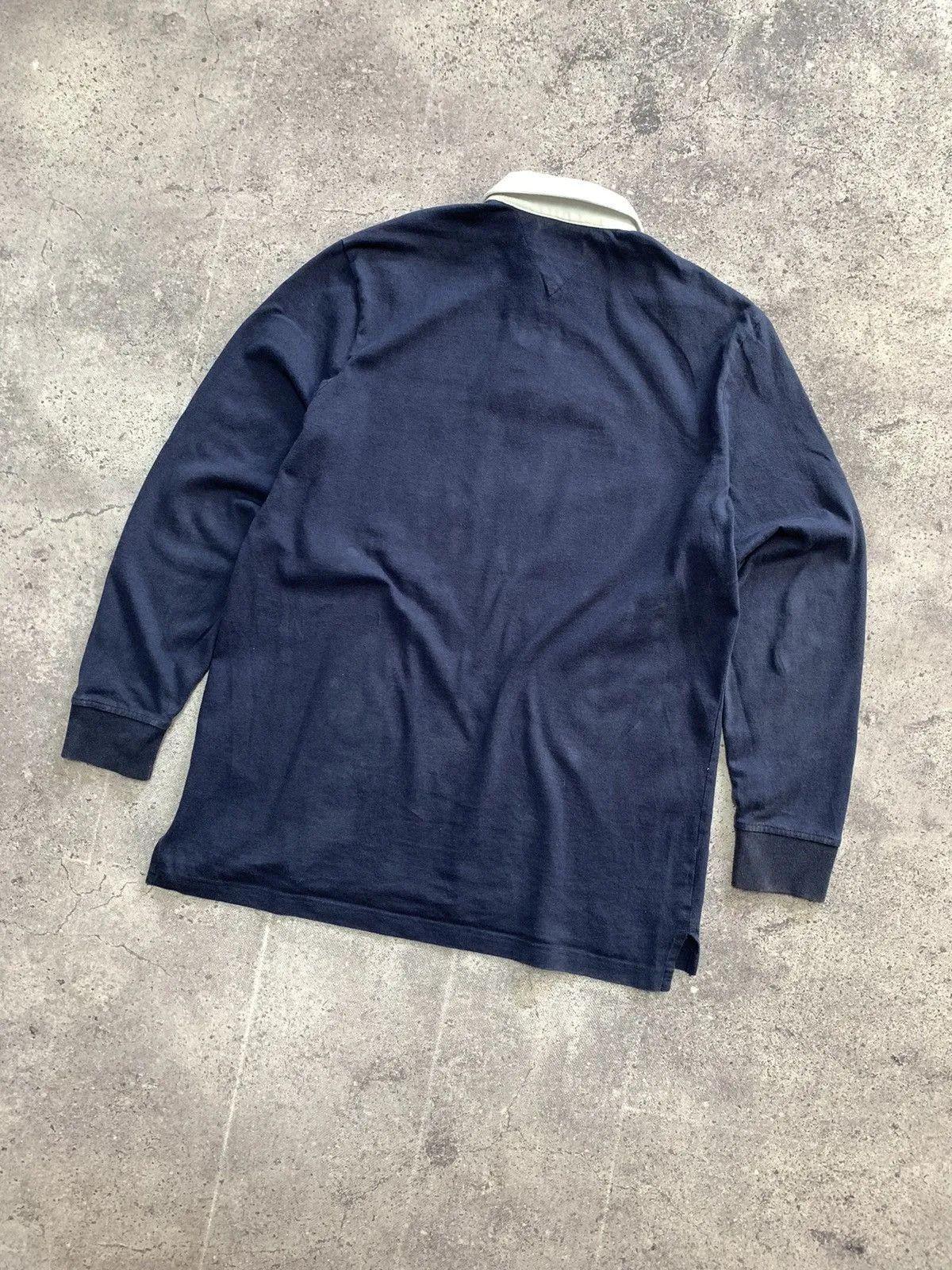 Nike Vintage Tommy Hilfiger Rugby Polo Long Sleeve Y2K Shir Size US S / EU 44-46 / 1 - 9 Thumbnail
