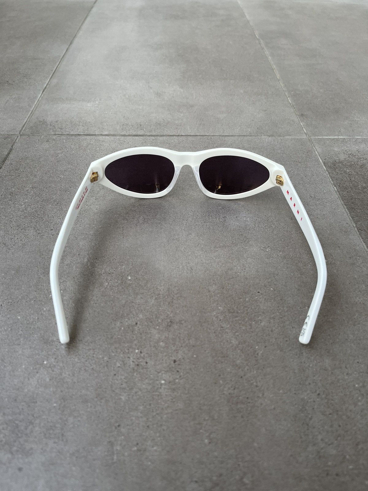 Marni !DS! Marni Mavericks Ghost White Sunglasses Sunglasses Size ONE SIZE - 13 Thumbnail