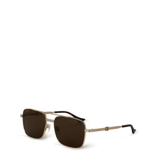 Gucci Square Frame Sunglasses Size ONE SIZE - 1 Thumbnail