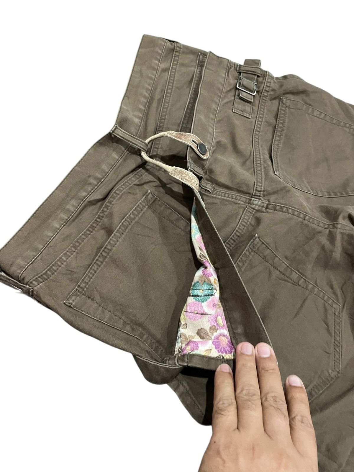 If Six Was Nine PPFM Double Waist Punk Rock Pants Size US 32 / EU 48 - 2 Thumbnail
