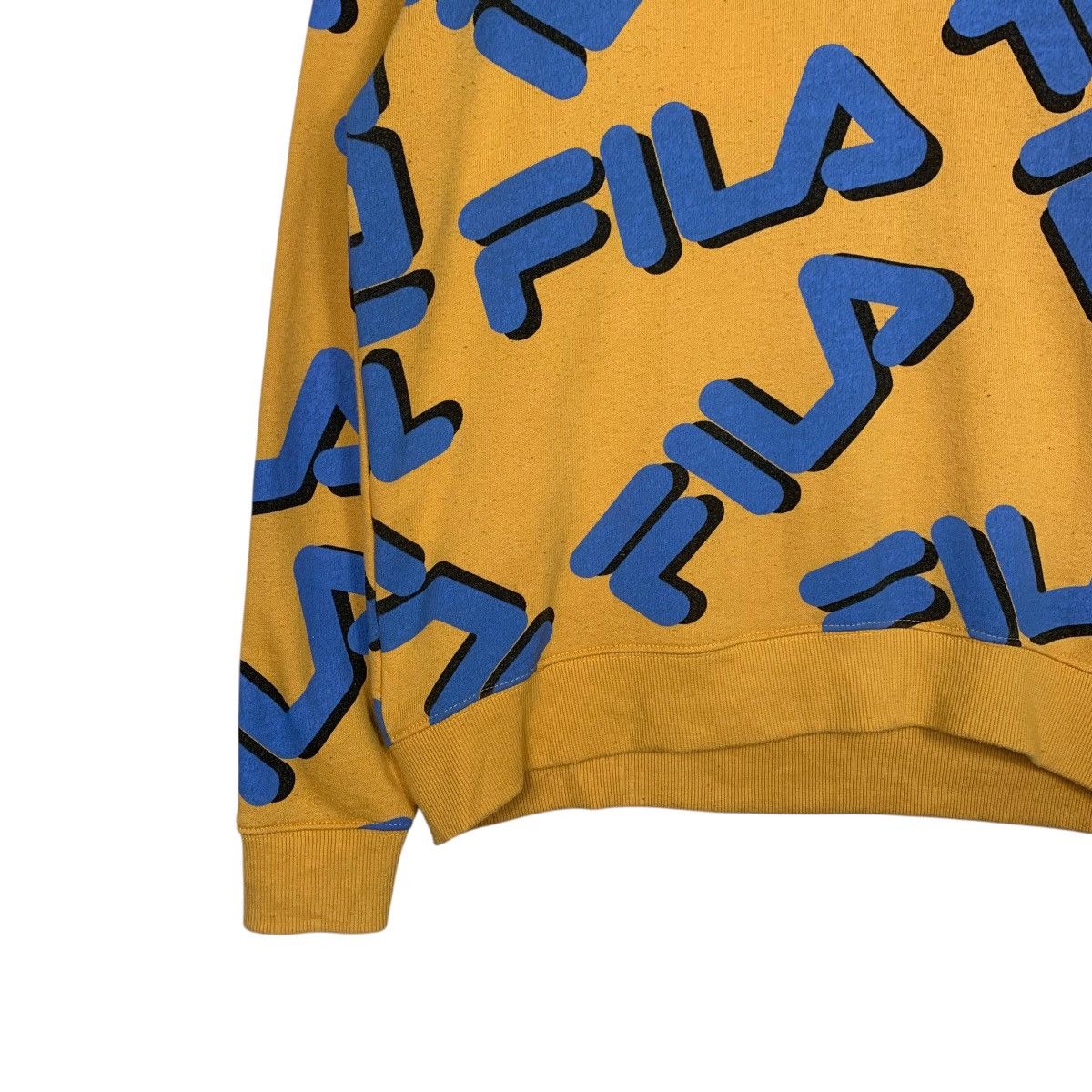 Fila Fila Fullprint Crewneck Sweatshirt Size US M / EU 48-50 / 2 - 3 Thumbnail