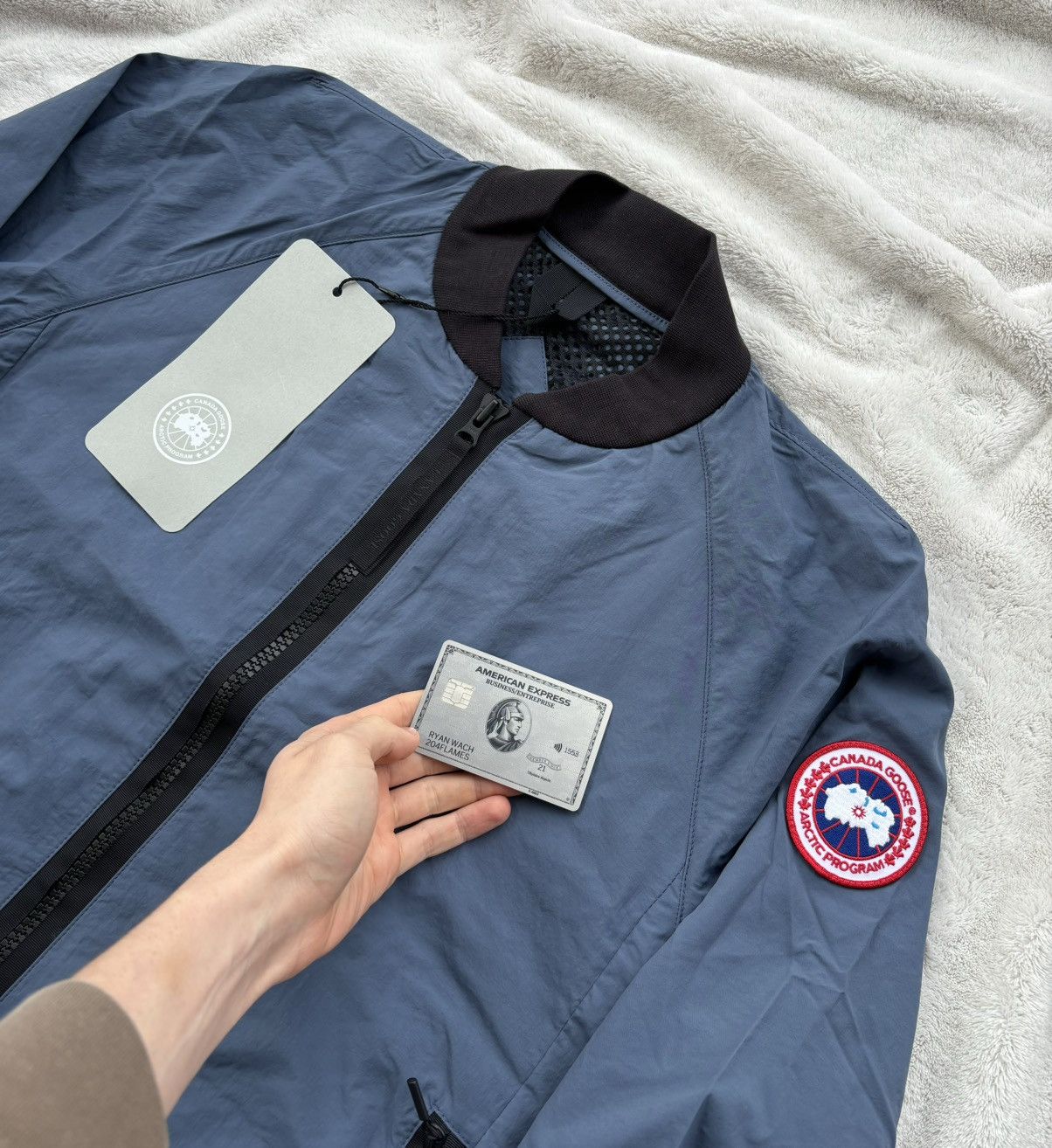 Canada Goose Canada Goose Ozone Blue Faber Jacket Size US S / EU 44-46 / 1 - 2 Thumbnail