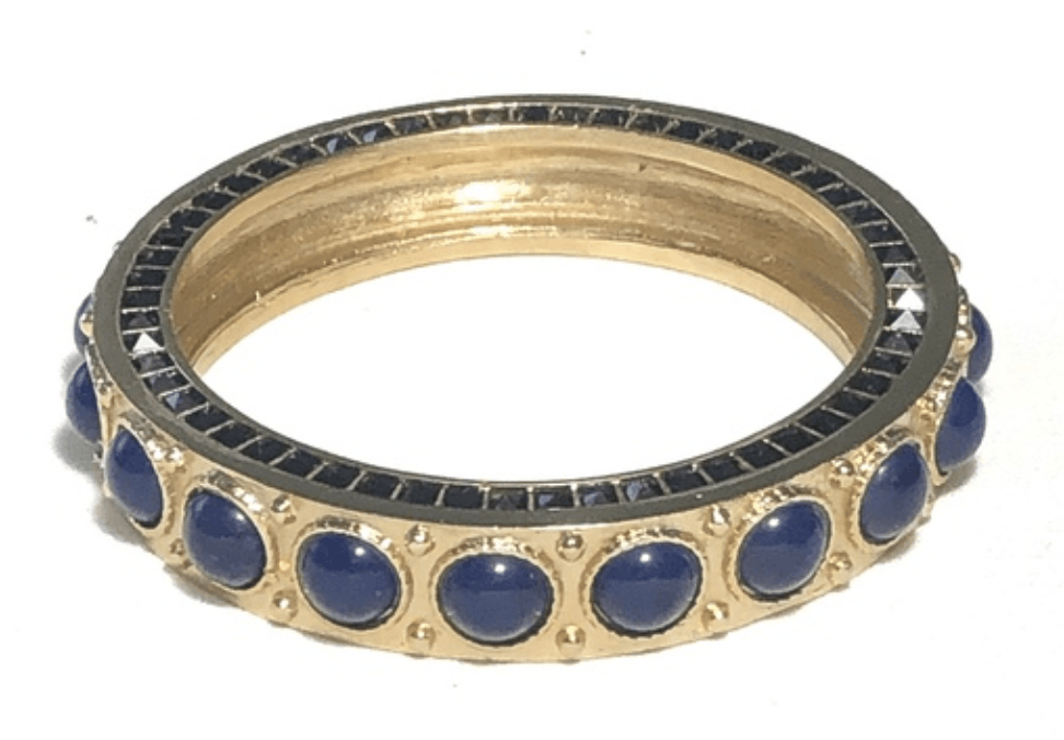 House of Harlow House of Harlow 1960 Cabochon Side Studded Bangle Size ONE SIZE - 4 Thumbnail