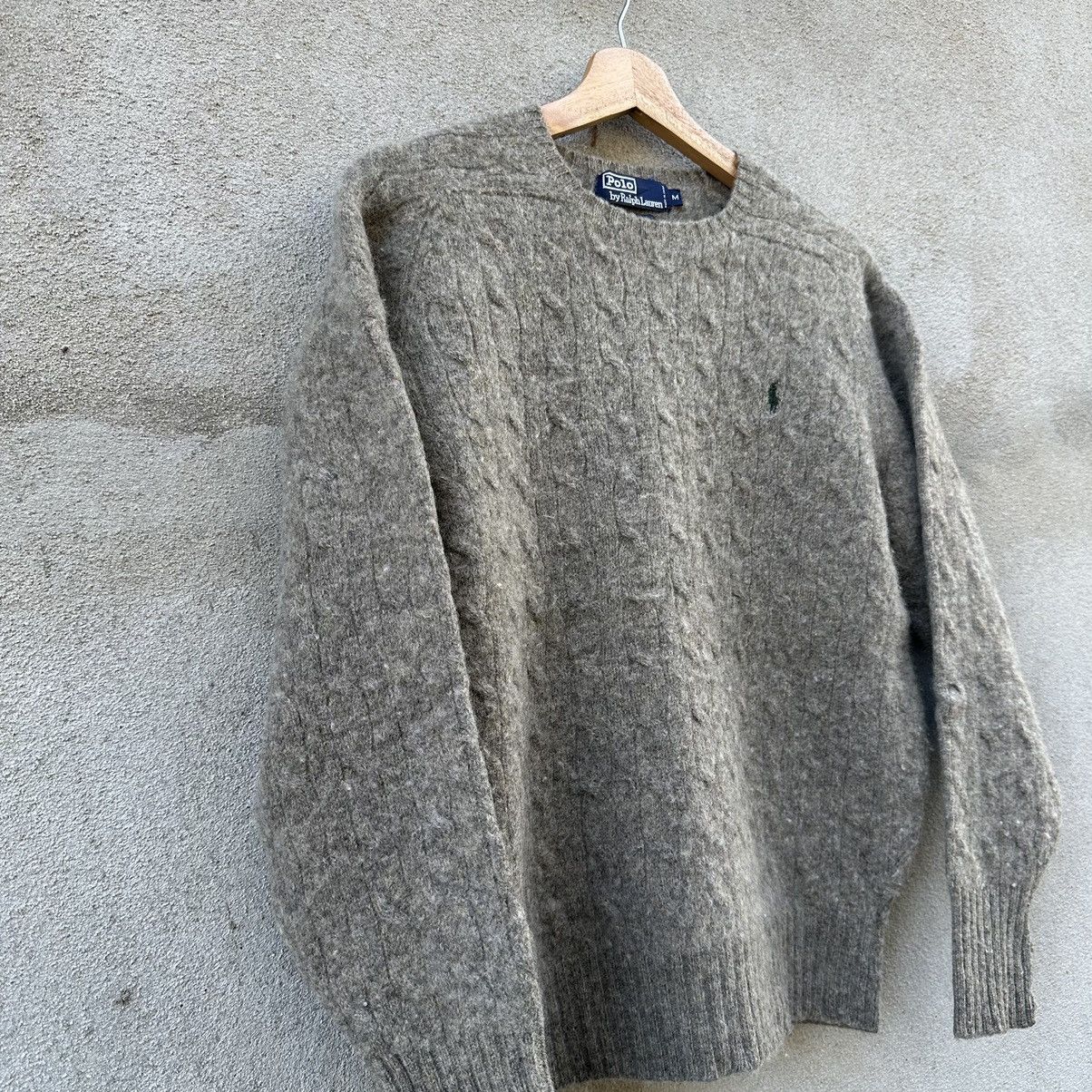 Polo Ralph Lauren × Ralph Lauren × Vintage POLO RALPH LAUREN WOOL CROPPED SWEATER Size US S / EU 44-46 / 1 - 2 Thumbnail