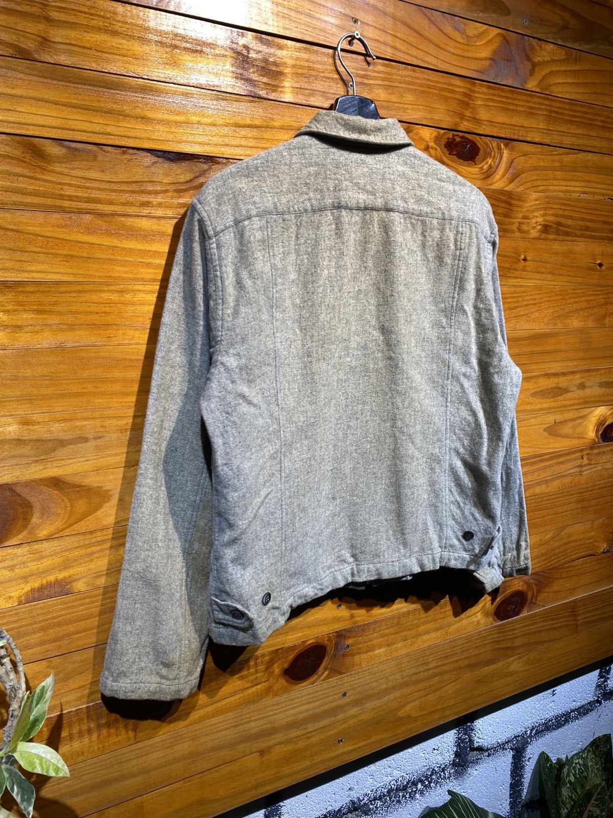 Comme des Garcons Homme Comme des Garçons Homme Wool Zip Jacket – Vintage Japanese Size US S / EU 44-46 / 1 - 15 Thumbnail