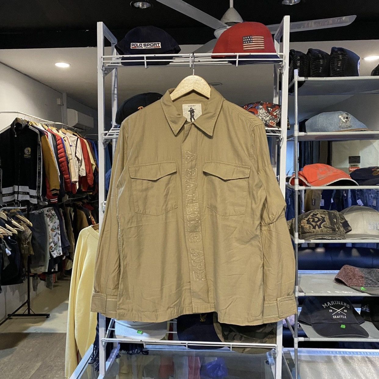 Bape VINTAGE‼️Bape A Bathing Ape Shirt Jackets Size US M / EU 48-50 / 2 - 1 Thumbnail