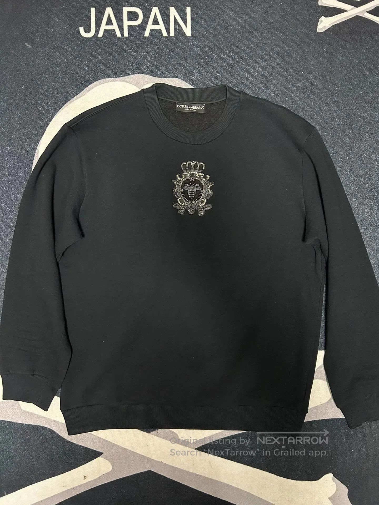 Dolce & Gabbana Dolce & Gabbana Embroidered Sweatshirt. Size US M / EU 48-50 / 2 - 1 Thumbnail