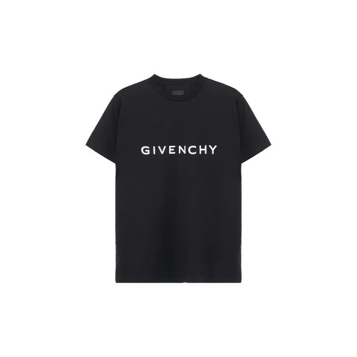 Givenchy Givenchy Archetype Logo Print Black T-Shirt Size US L / EU 52-54 / 3 - 1 Thumbnail