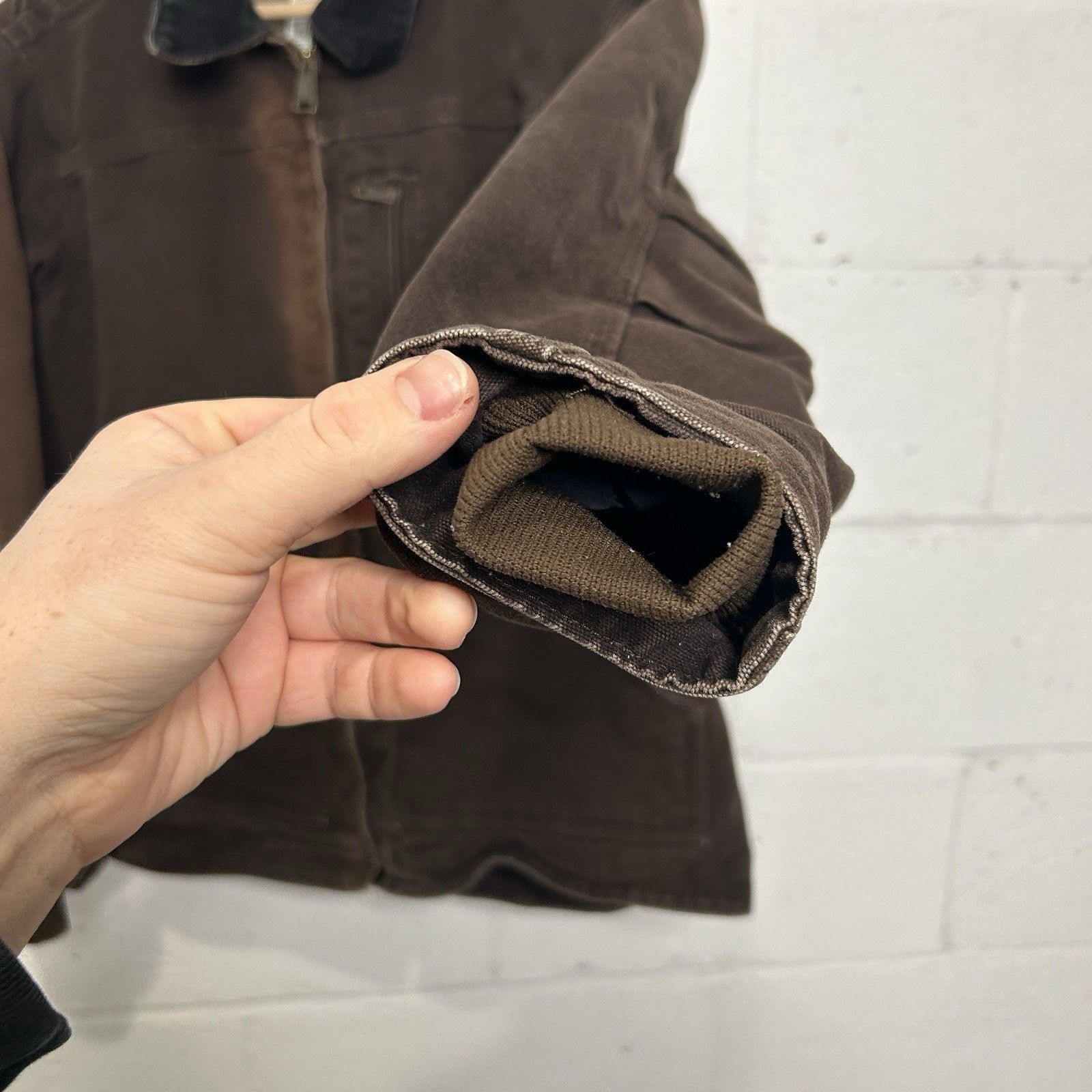 Carhartt Vintage Carhartt Sherpa-Lined Ridge Coat “Dark Brown” WC061 Size S / US 4 / IT 40 - 11 Thumbnail