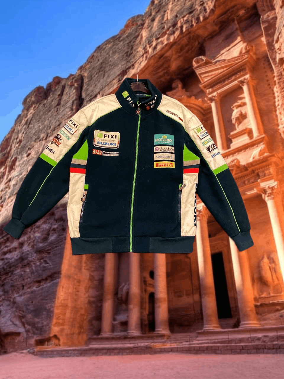 Vintage Y2K Sweatshirt SUZUKi Superbike team vintage motorex Size US XS / EU 42 / 0 - 1 Thumbnail