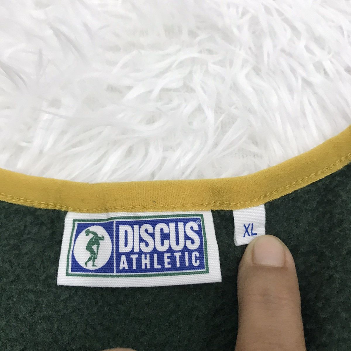 Vintage Discuss athletic fleece Size US XL / EU 56 / 4 - 10 Thumbnail