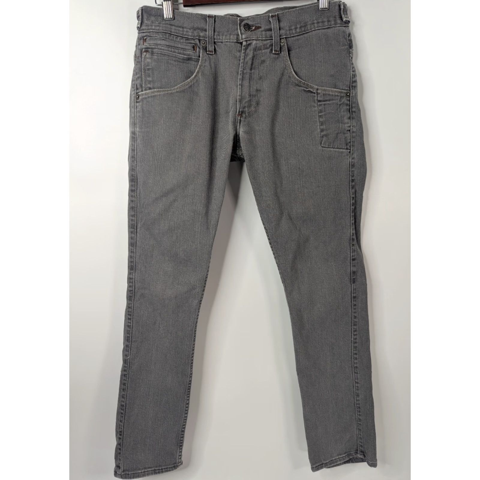 Levi's Levi’s 511 Gray Jeans Adjustable Waist Size 32x30 Multi-Pocket Slim Fit Y2K Size US 32 / EU 48 - 5 Thumbnail