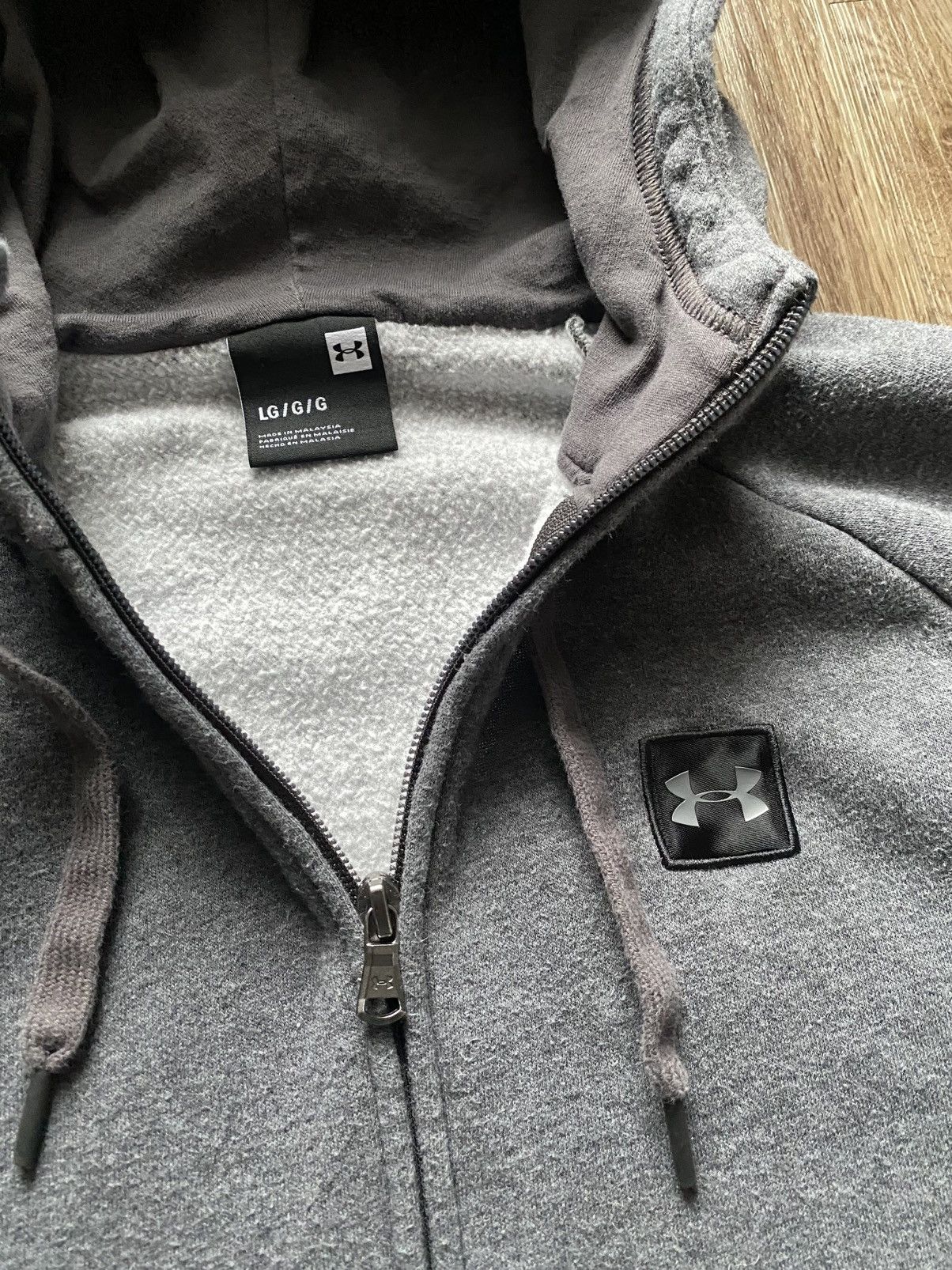 Under Armour Under Armour Zip Up Gym Hoodie Size US L / EU 52-54 / 3 - 4 Thumbnail