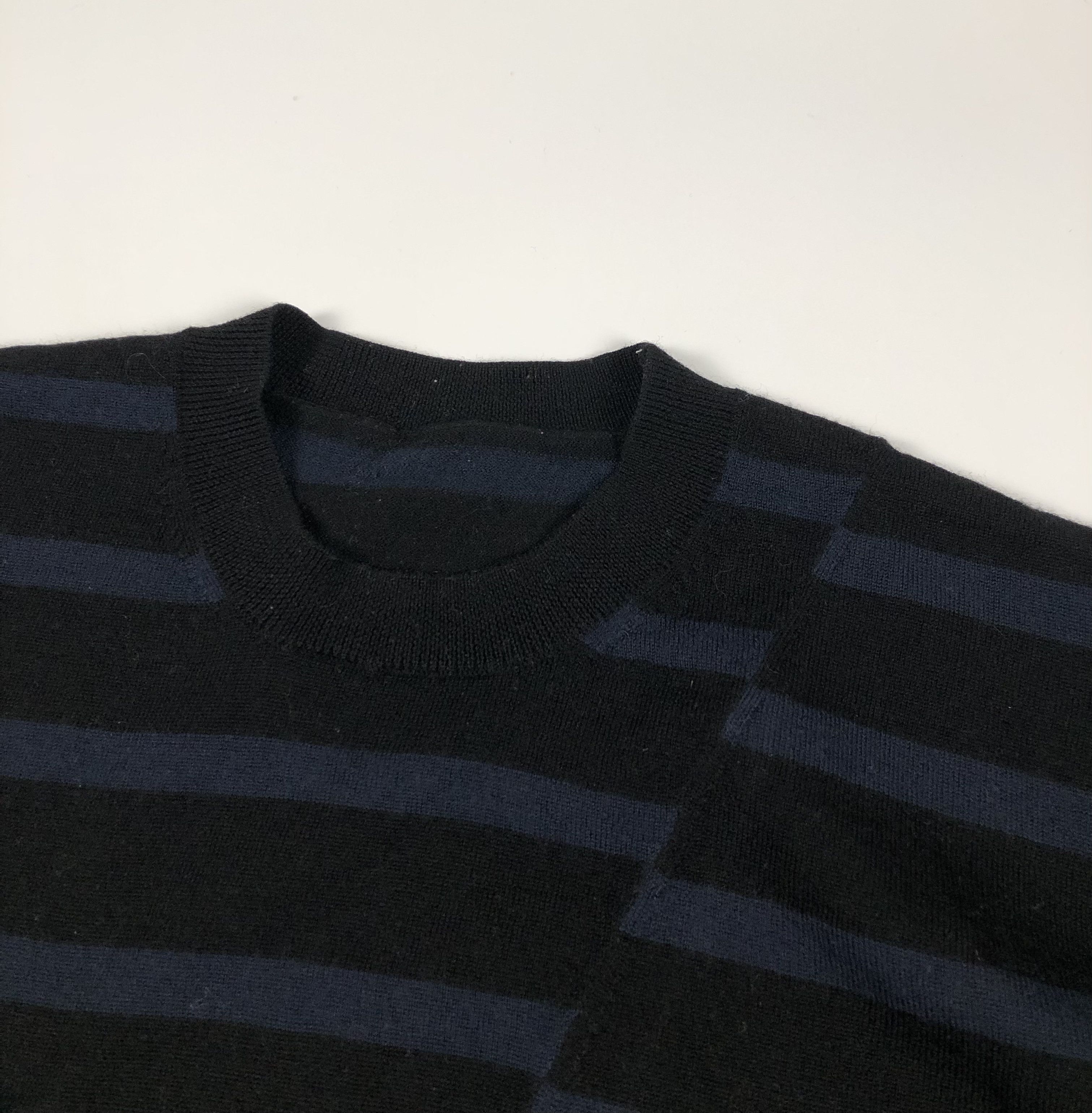 Alexander McQueen Alexander McQueen Striped Swalow Sweater Size L / US 10 / IT 46 - 4 Thumbnail