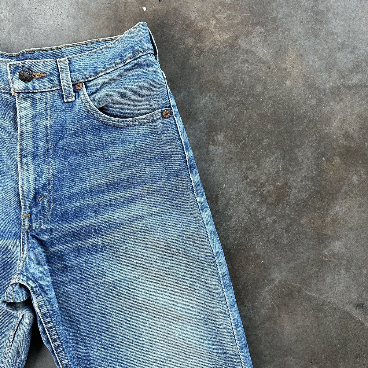 Levi's Vintage Levi’s 610 Faded Rusty Jean Denim Pant W27 Size US 27 - 5 Thumbnail