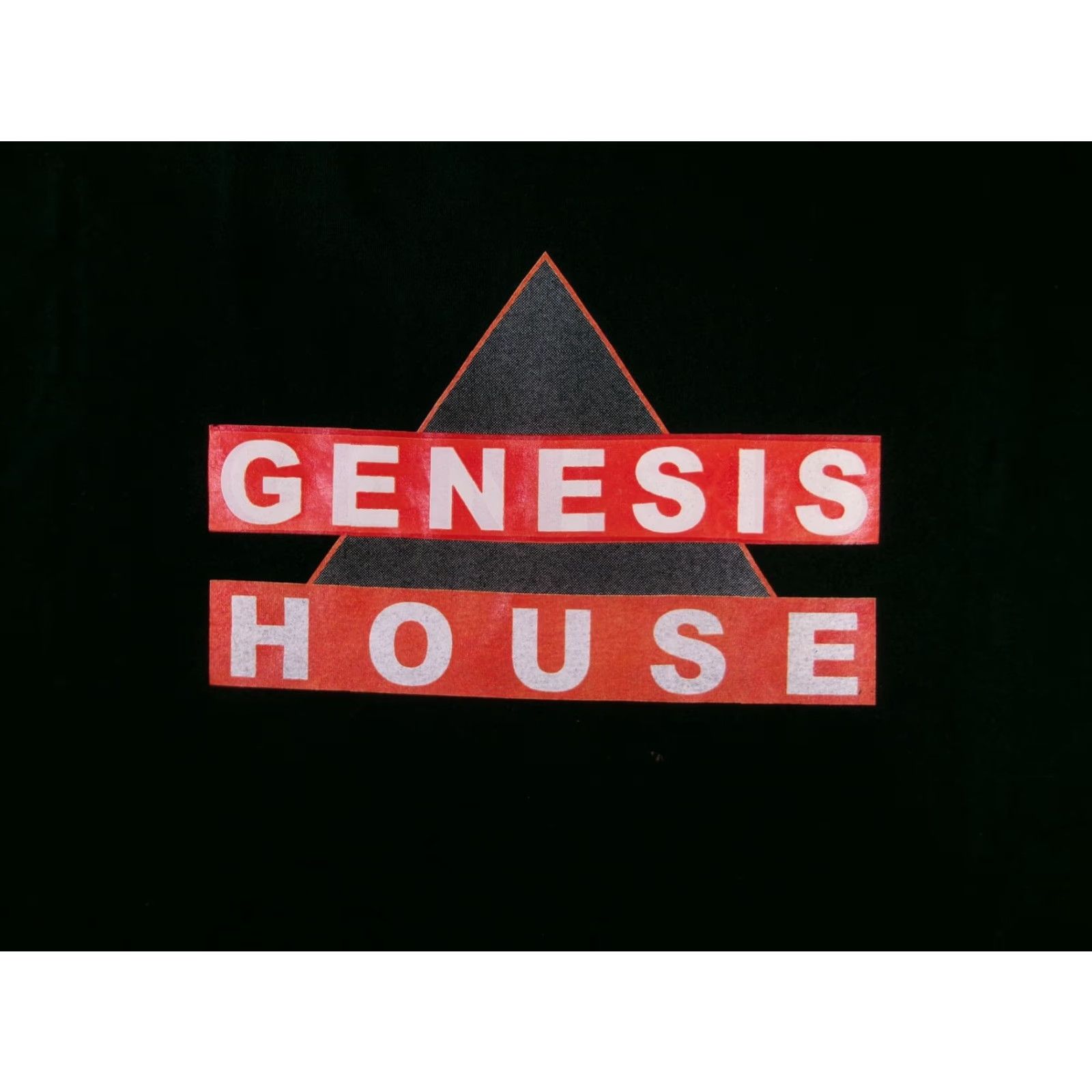 Anvil VINTAGE Genesis House Shirt Men XL Black Graphic Pre-Shrunk Band 13 USA Fabric Size US XL / EU 56 / 4 - 2 Thumbnail