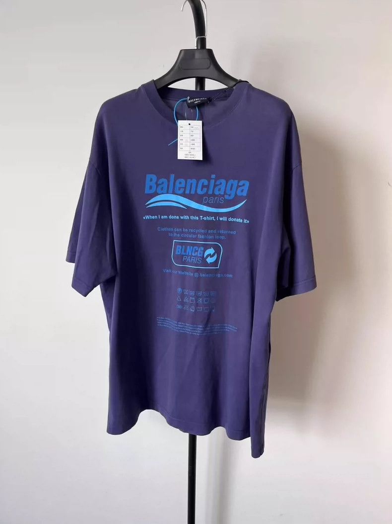 Balenciaga Balenciaga Dry Cleaning Print Short Sleeve T-Shirt - dmc Size US XXS / EU 40 - 1 Thumbnail
