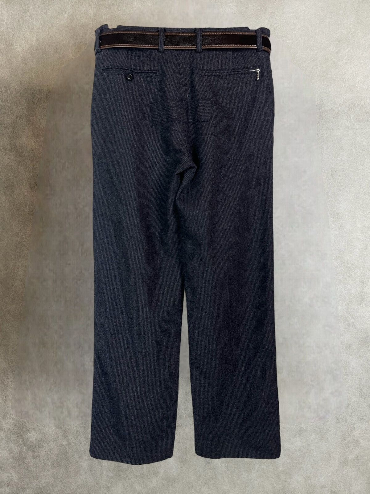 Tsumori Chisato tsumori chisato brush wool pinstripes trousers Size US 31 - 3 Thumbnail