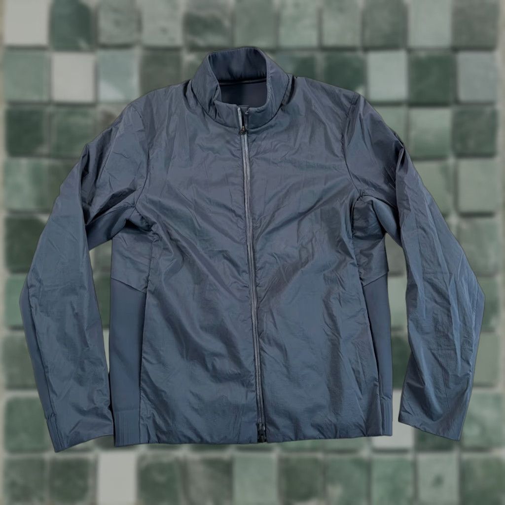 Lululemon Lululemon Shell Stopper Bomber Jacket Men M Melanite Gray Polartec Alpha Insulation Full Zip Logo Nylon Softshell Winter Fall Spring Casual Streetwear Size US M / EU 48-50 / 2 - 1 Thumbnail