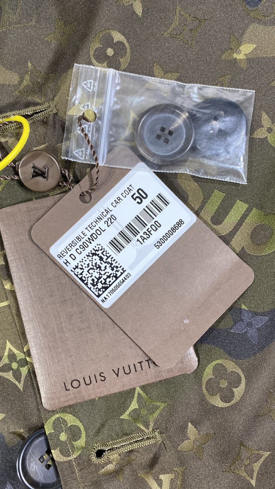 Louis Vuitton × Supreme LOUIS VUITTON X SUPREME Reversible Trench Coat 50 Camouflage Size US M / EU 48-50 / 2 - 7 Thumbnail