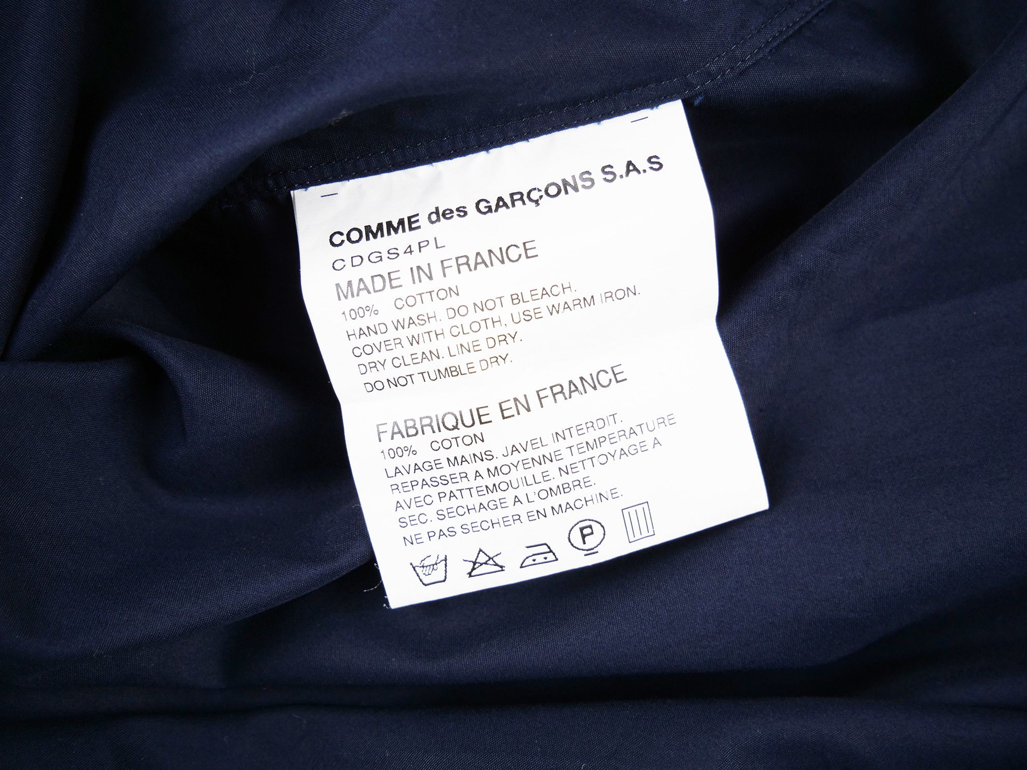 Comme des Garcons Comme des Garcons vintage shirt Size US S / EU 44-46 / 1 - 6 Thumbnail