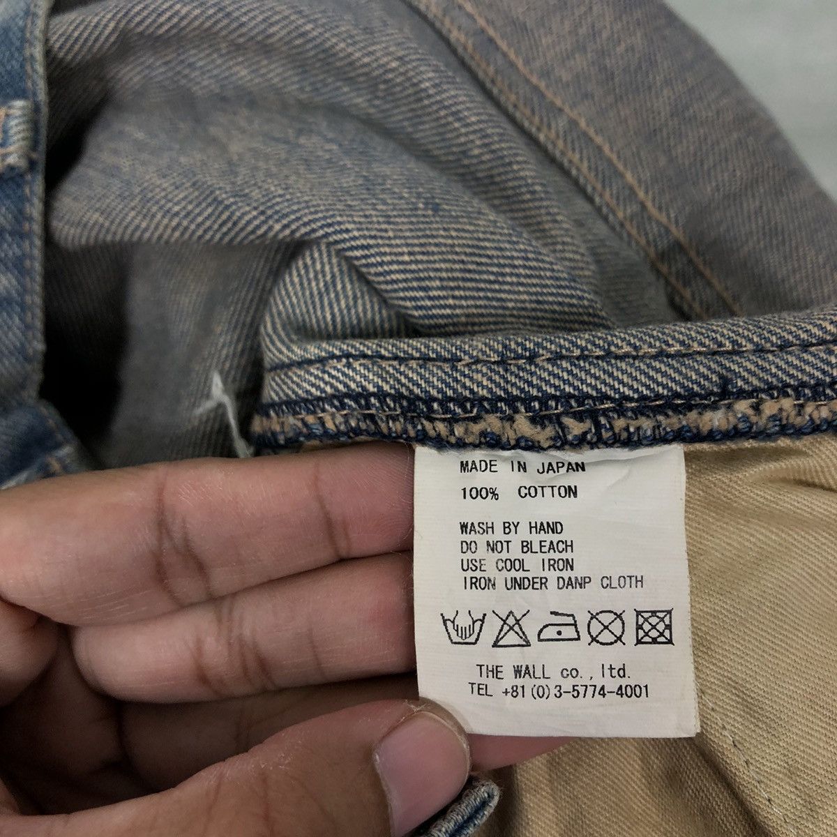 Japanese Brand 🔥90s Rare Distressed Design Jeans Fadthree Hysteric Glamour Size US 26 / EU 42 - 16 Thumbnail