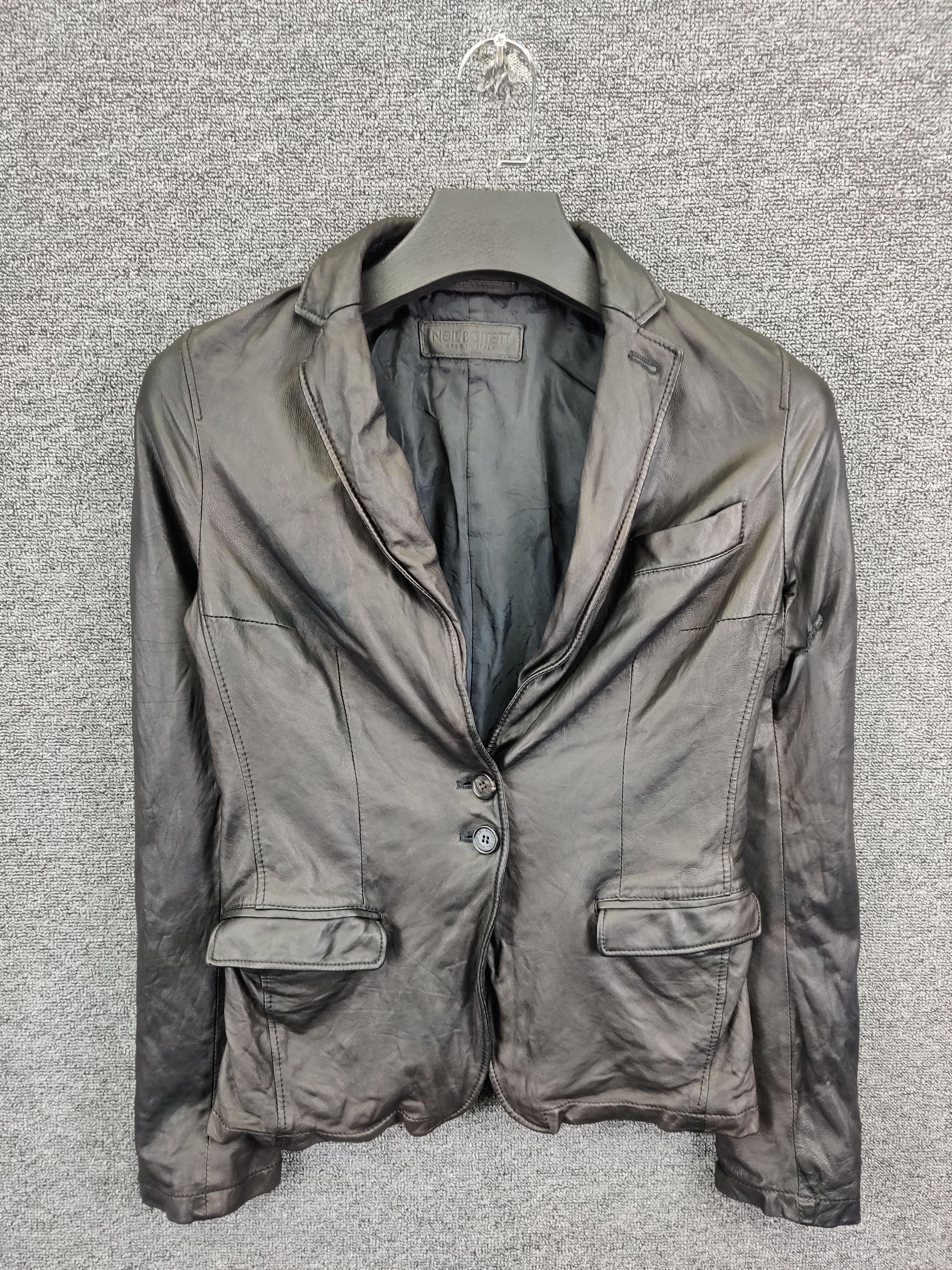 Neil Barrett Vintage Neil Barrett Leather Jacket Size US XS / EU 42 / 0 - 1 Thumbnail