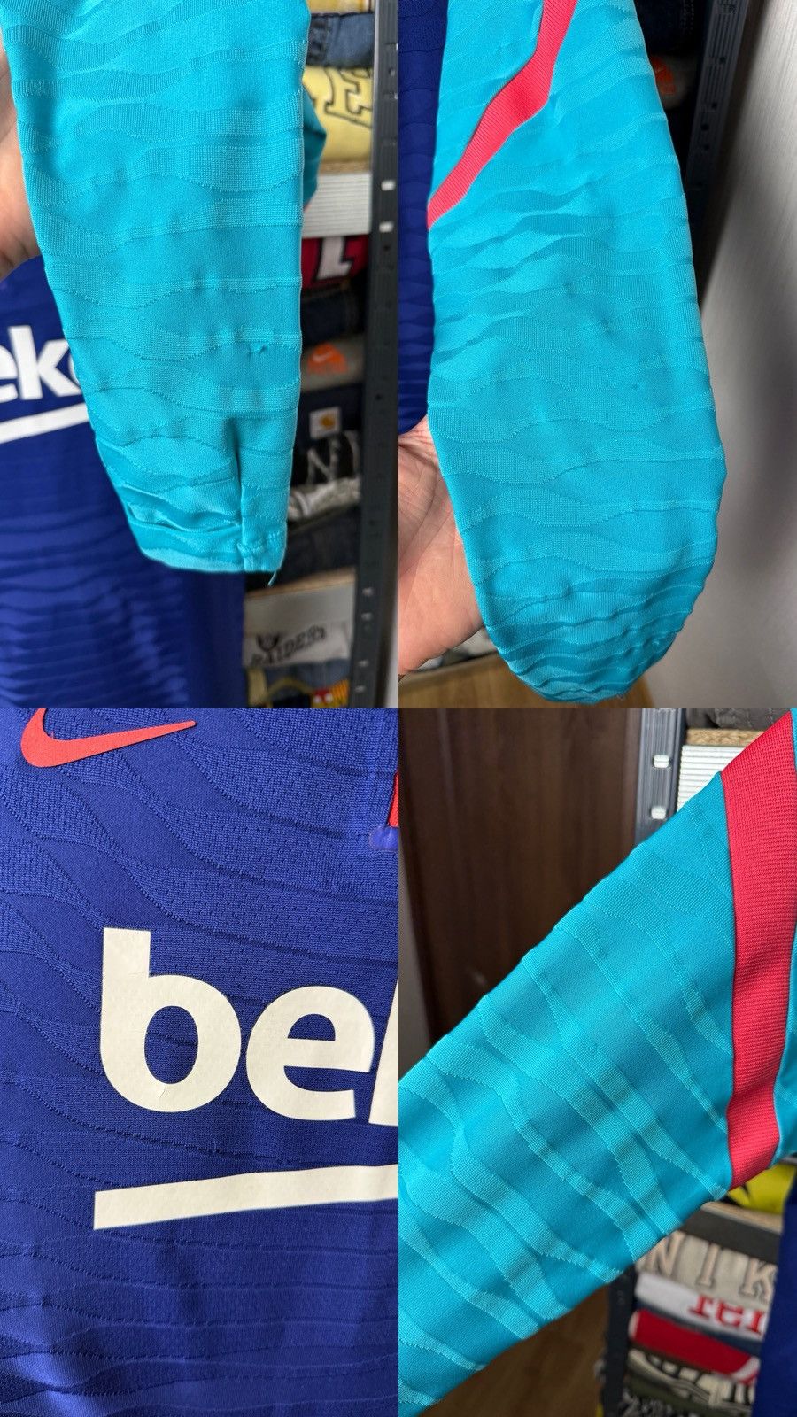 Nike NIKE Barcelona FCB Suit jersey unicef BECO y2k Size US XL / EU 56 / 4 - 25 Thumbnail