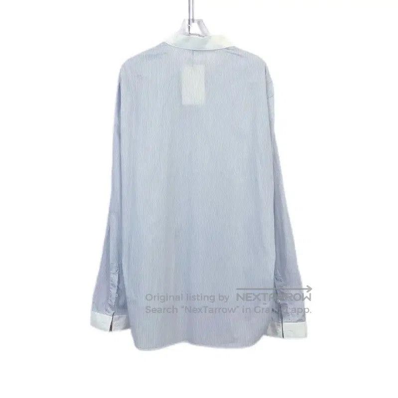 Dior Dior Blue Cotton Long Sleeve Shirt . Size XL / US 12-14 / IT 48-50 - 2 Thumbnail