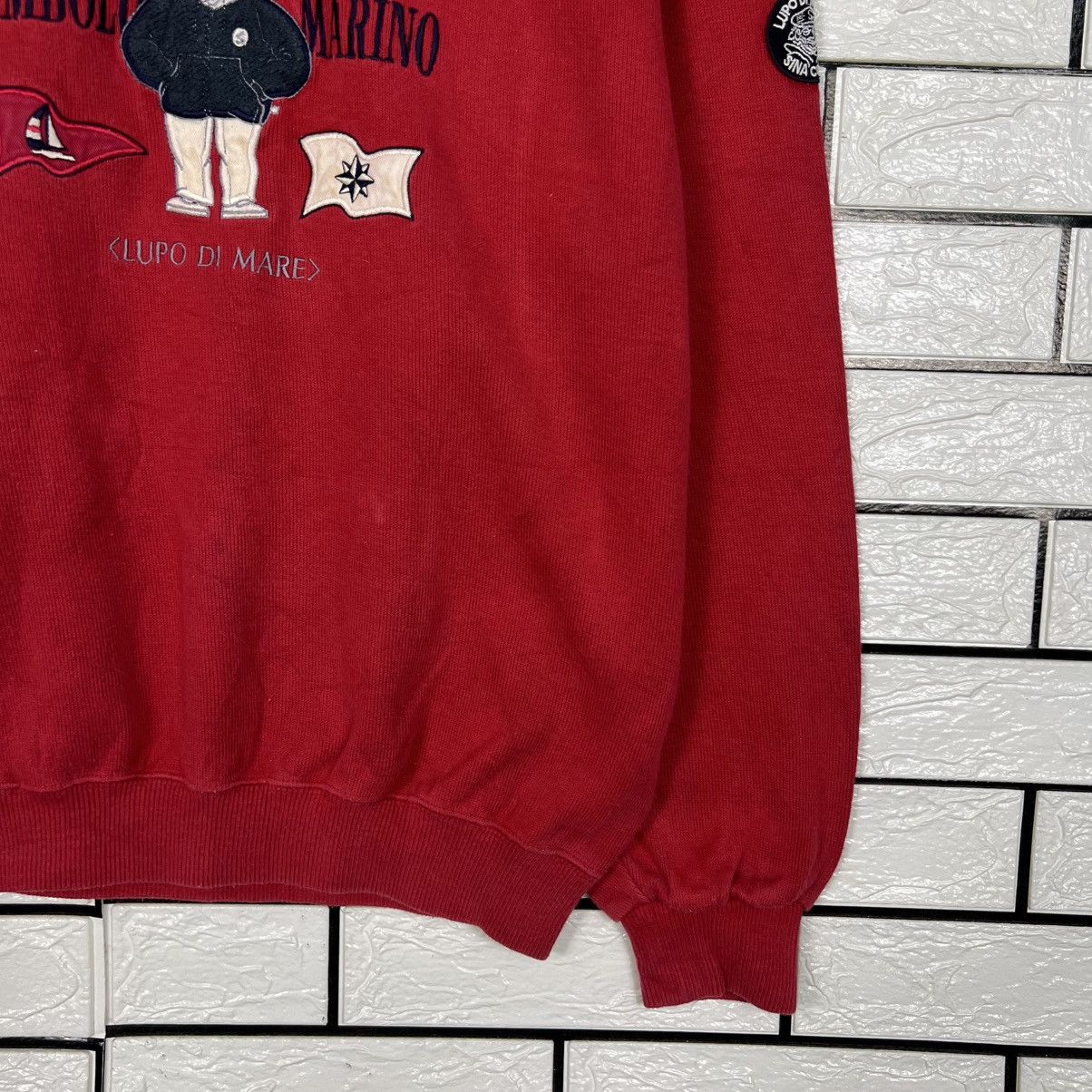 Vintage LUPO DI MARE Sina Cova Simbolo Marino Sweatshirt #3976-C181 Size US M / EU 48-50 / 2 - 7 Thumbnail