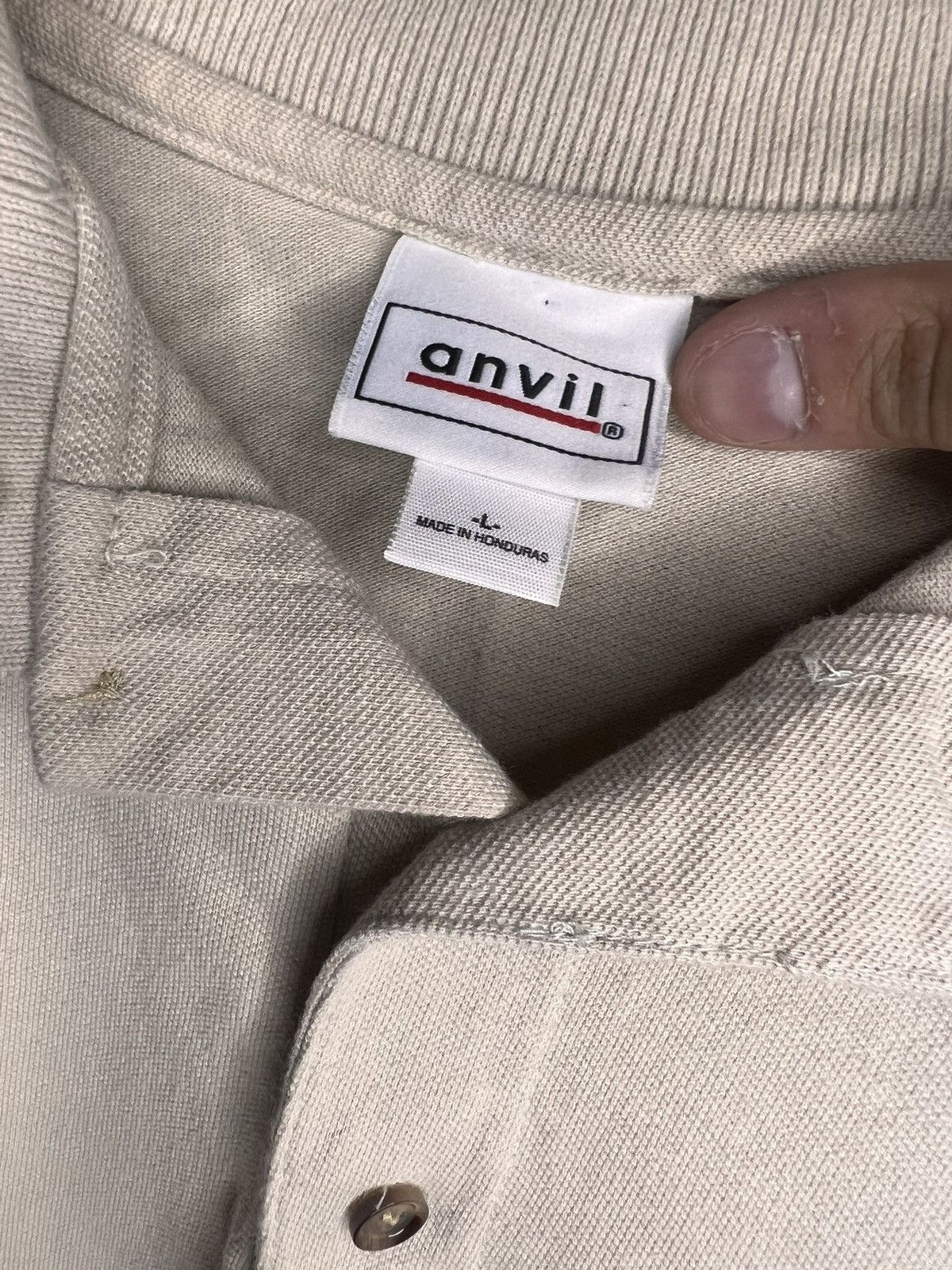 Anvil × Vintage Vintage Las Vegas Nevada Size Large 1980s/1990s Polo Shirt Size US L / EU 52-54 / 3 - 3 Thumbnail