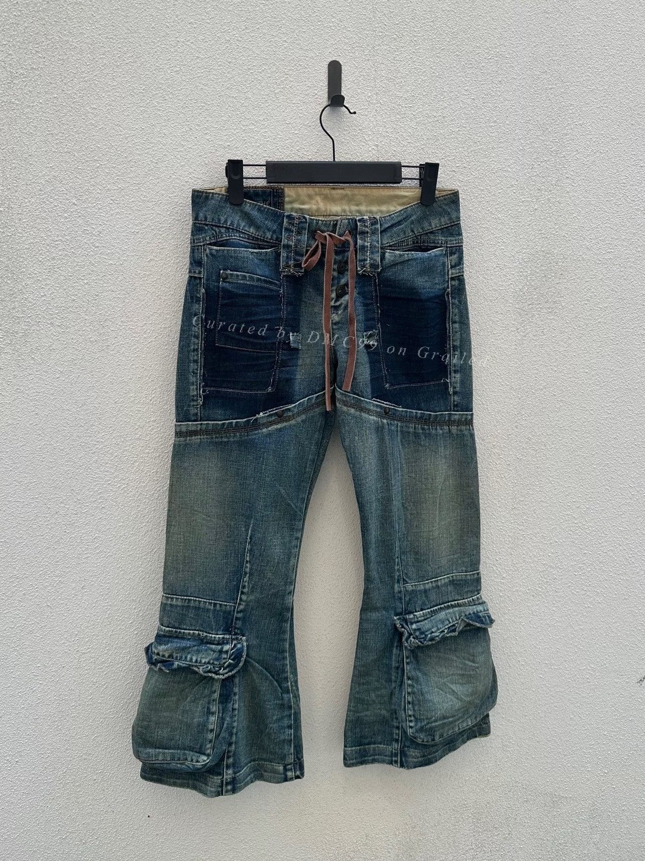 Marithe + Francois Girbaud Marithe Francois Girbaud Micro-Flare Jeans Size 38" / US 16 / IT 52 - 1 Thumbnail