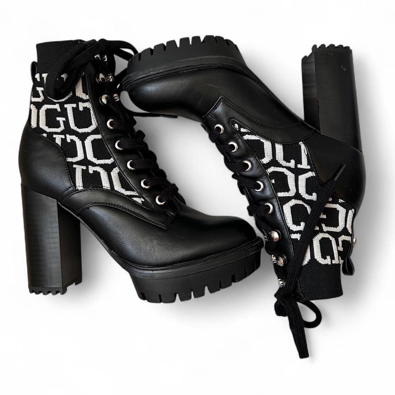 Guess GUESS Grows-R Knit Ankle Boots Size US 5.5 / IT 35.5 - 2 Thumbnail