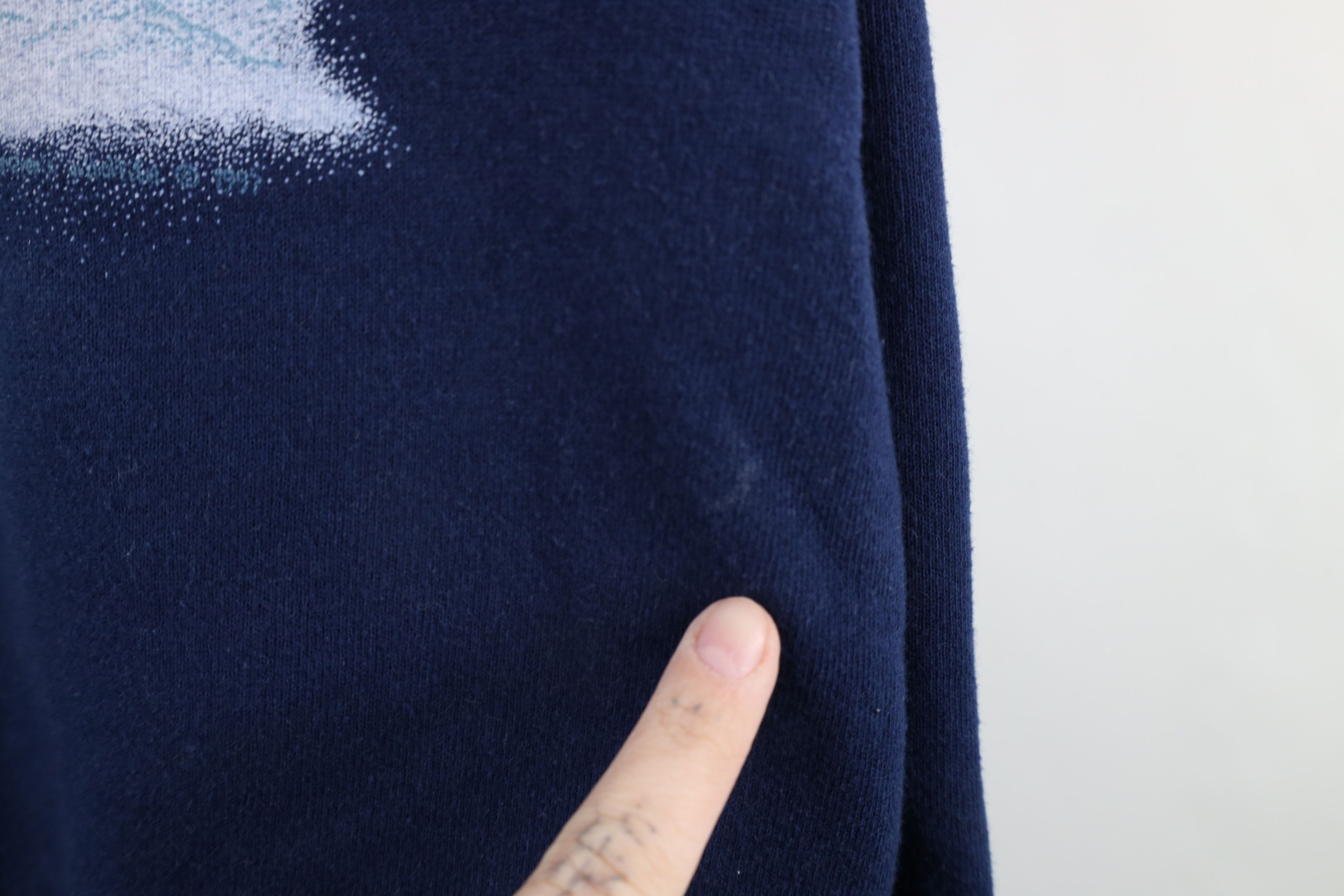 Vintage Vintage 90s Streetwear Out Penguins Crewneck Sweatshirt Blue Size US XL / EU 56 / 4 - 4 Thumbnail