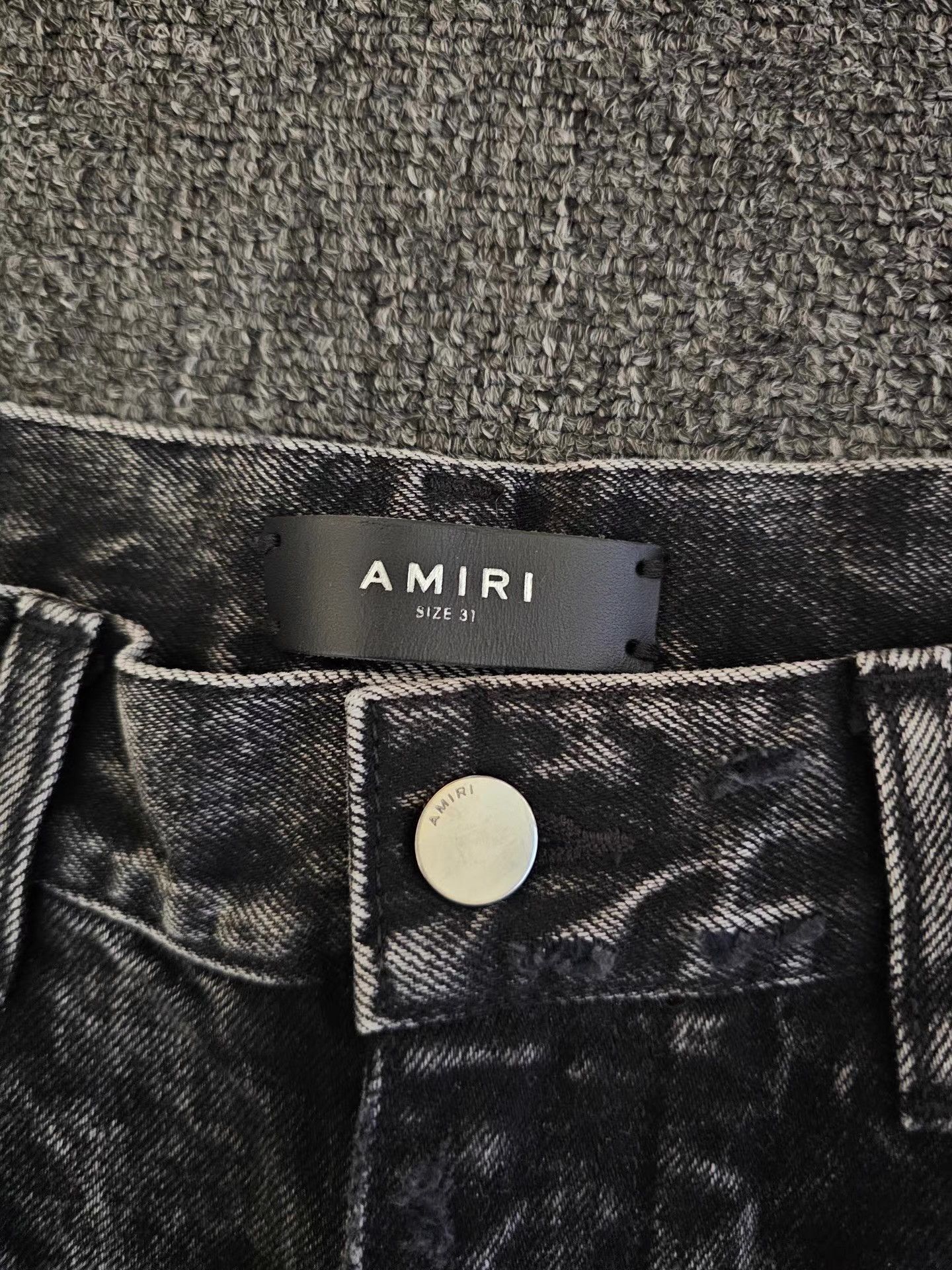 Amiri AMIRI denim shorts, Size US 34 / EU 50 - 2 Thumbnail